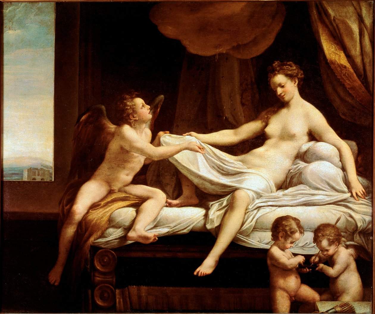Danae-maleri av Antonio Allegri, kalt Il Correggio av Correggio