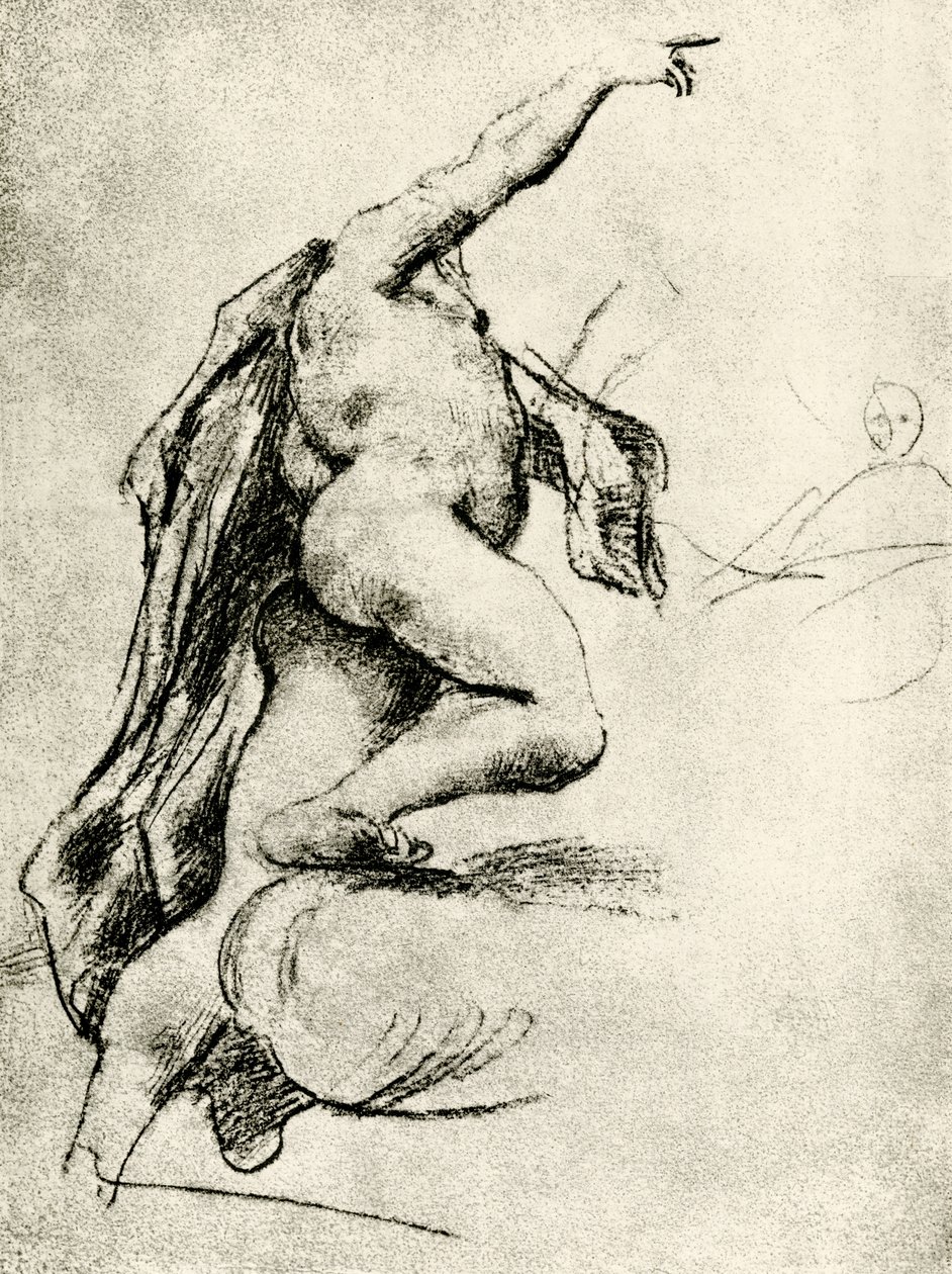 Bevegelsesstudie av Antonio da Correggio