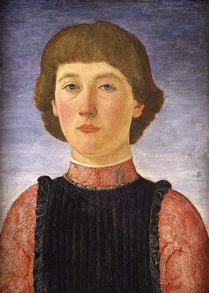 Portrett av en ung herremann av Cosimo Rosselli
