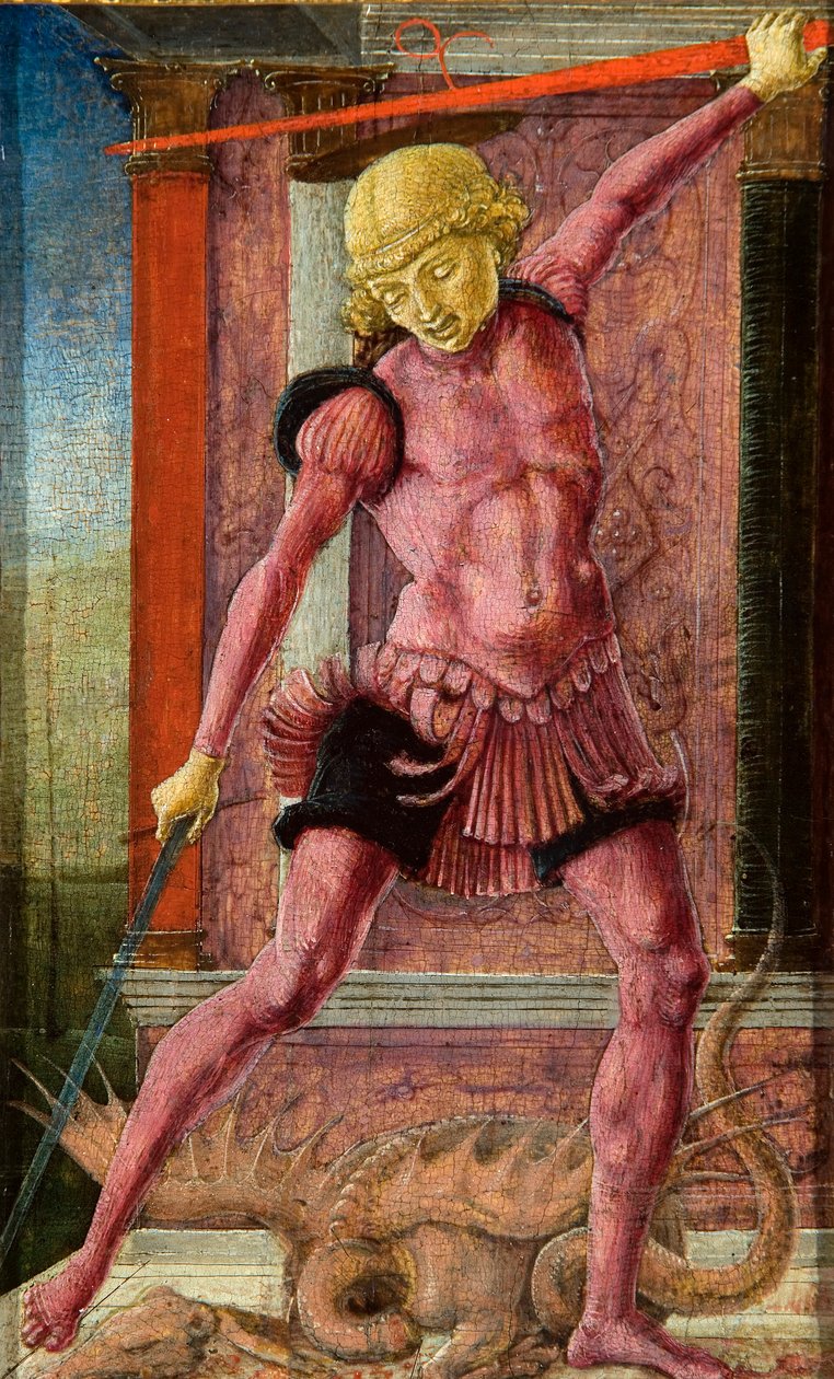 Saint George, ca 1462. av Cosimo Tura
