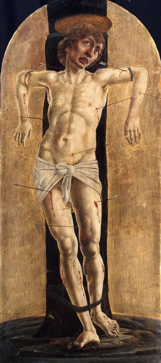 Saint Sebastian, ca 1484 av Cosimo Tura