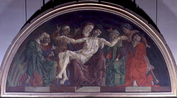 Pietaen (olje på panel) av Cosimo Tura