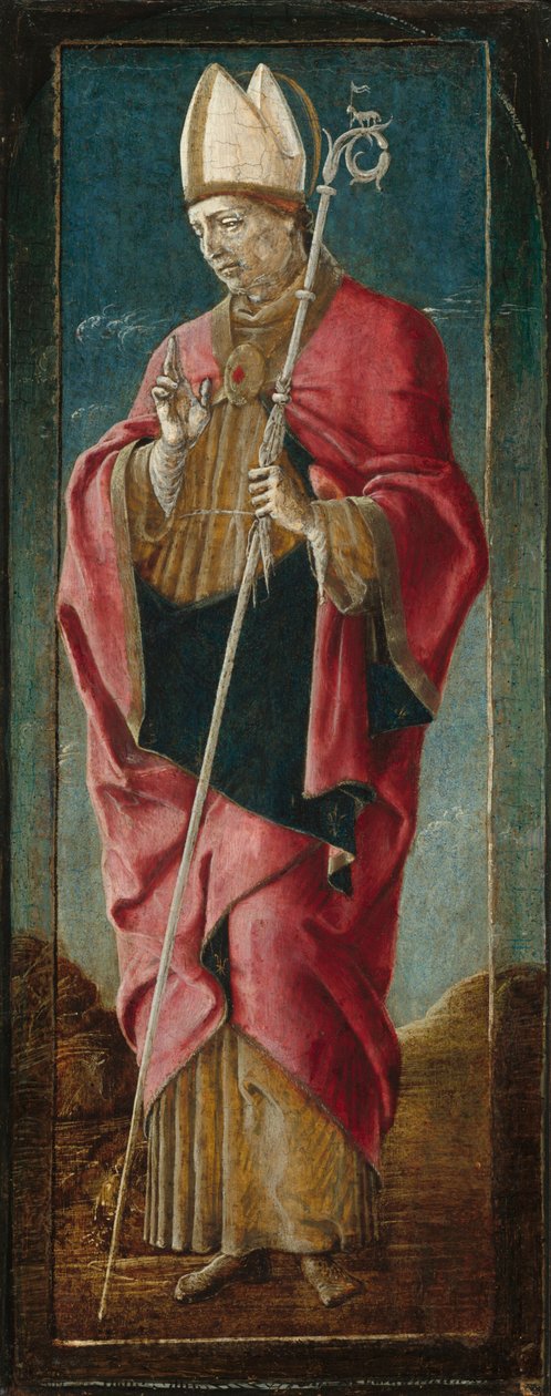 Saint Louis av Toulouse av Cosmè Tura