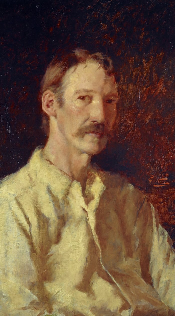 Robert Louis Stevenson, 1850 av Count Girolamo Pieri Nerli