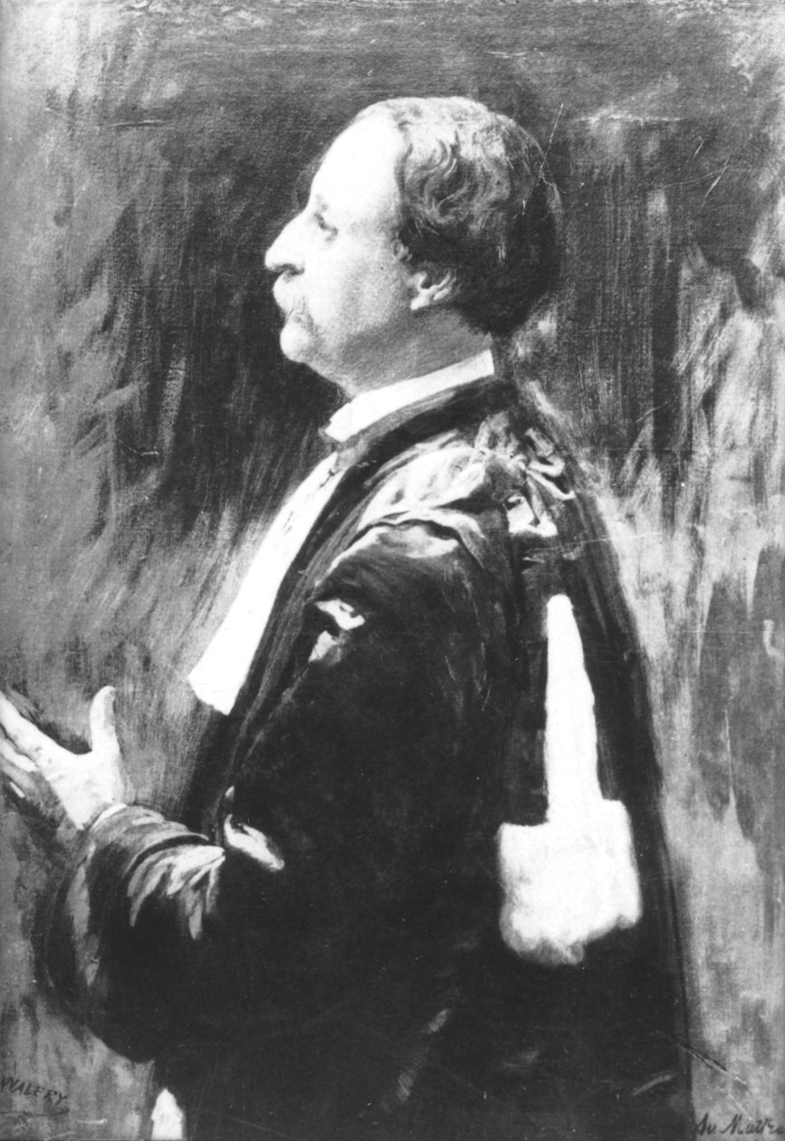 Georges Dieulafoy, c1893 av Count Stanislaw Walery