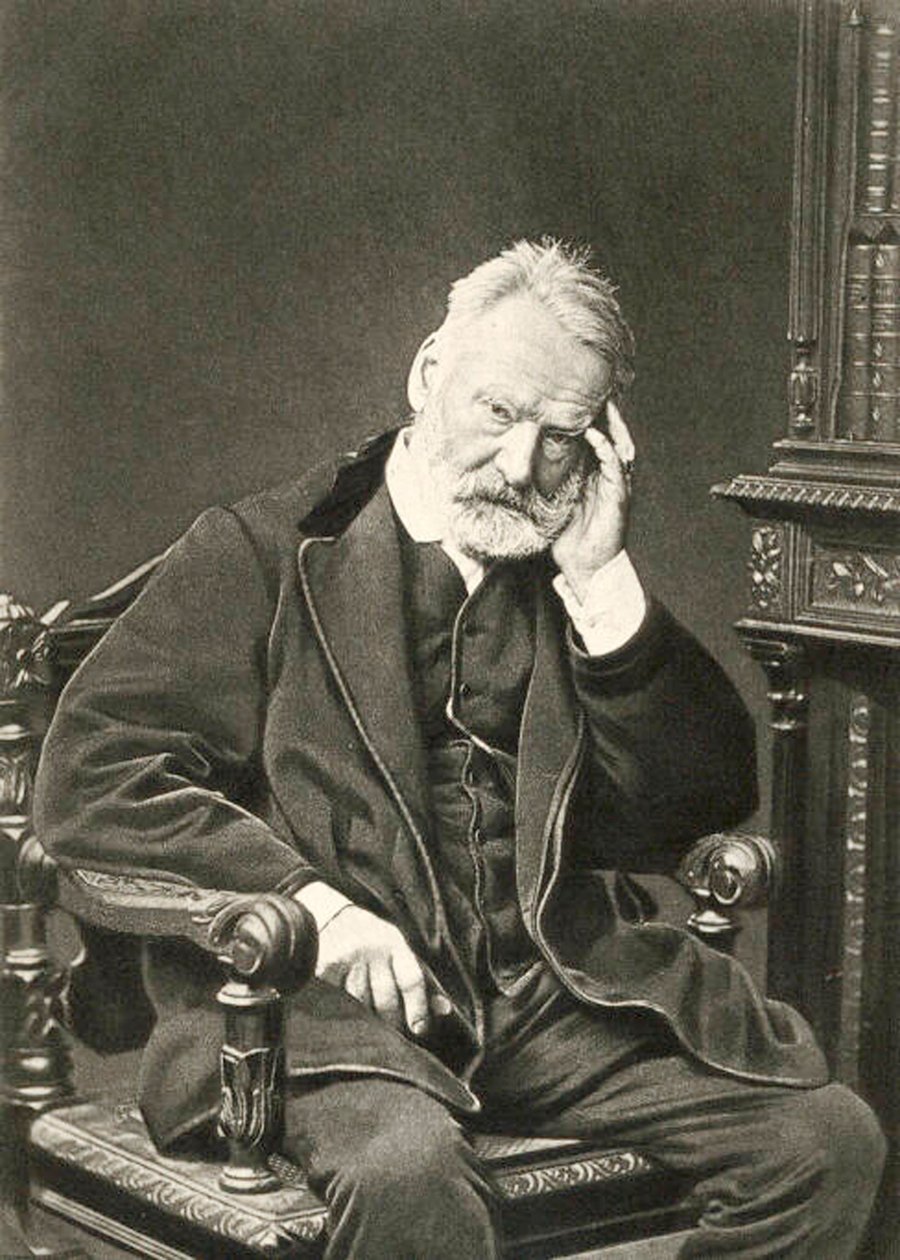 Victor Hugo, fransk forfatter, 1879 av Count Stanislaw Walery
