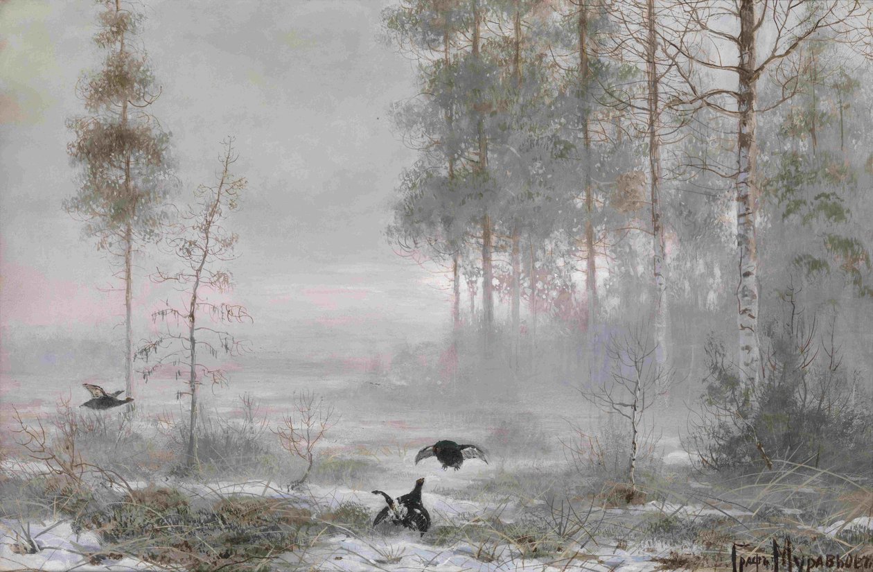Morgen i skogen av Count Vladimir Leonidovich Muravyov