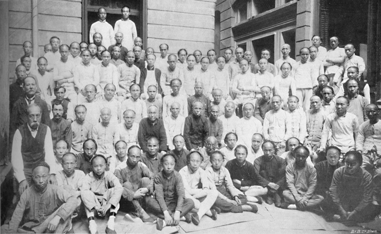 Compositors and Pressmen, North China Daily News Office, 1910 av Cox Company Ltd