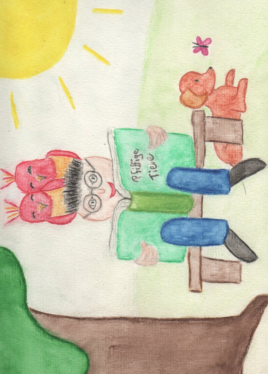 Avslapping i naturen av Crazy Artist