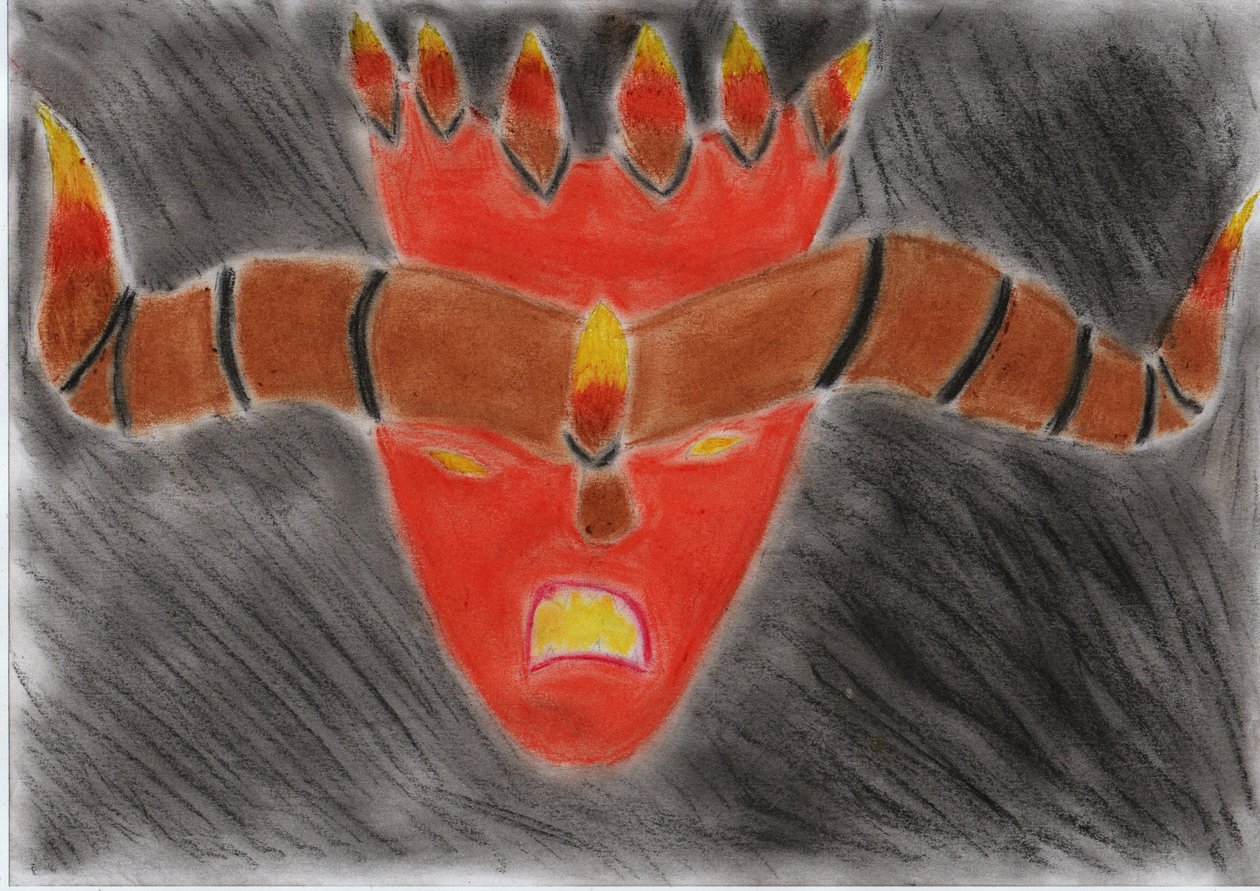 Feuermonster av Crazy Artist
