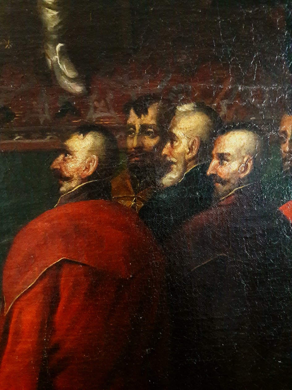 Publikum med Ladislaus IV Vasa (detalj) av Creator
