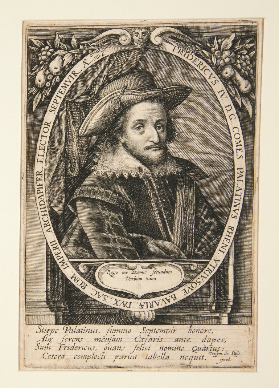 Fredrik IV, kurfyrst Pfalz av Crispijn de Passe the Elder