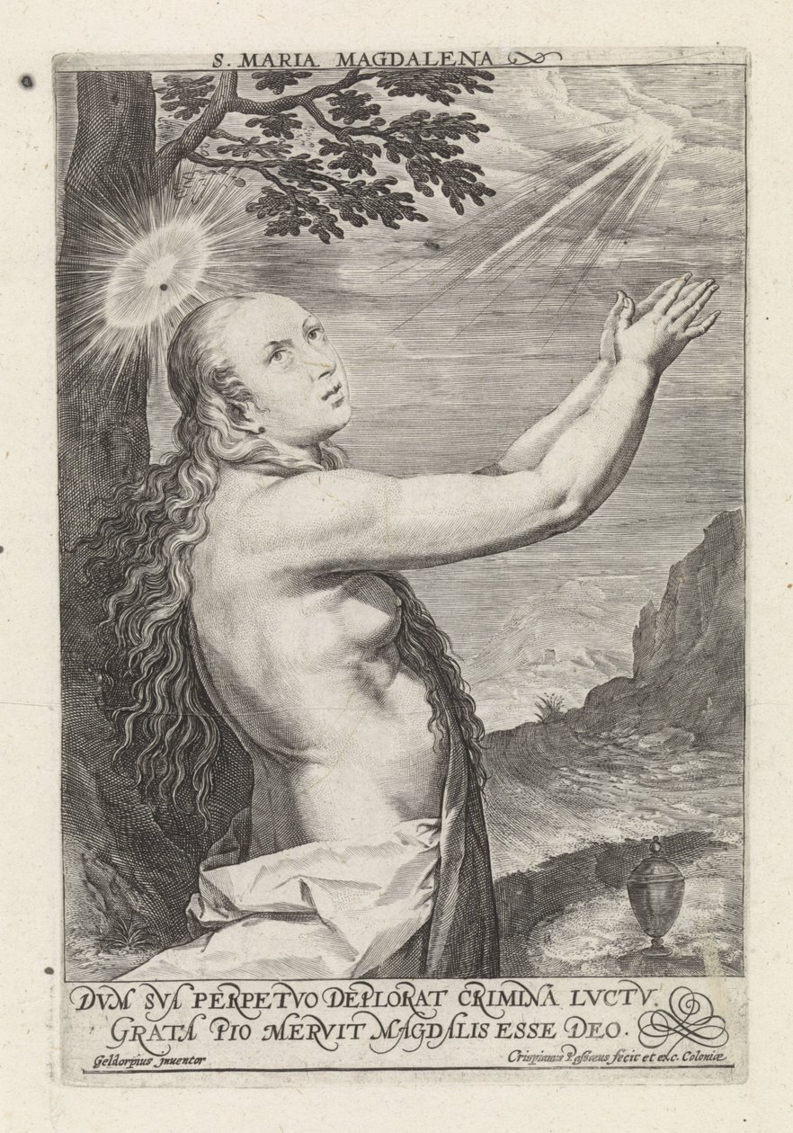 Av boetvaardige Maria Magdalena av Crispijn van de Passe (I)