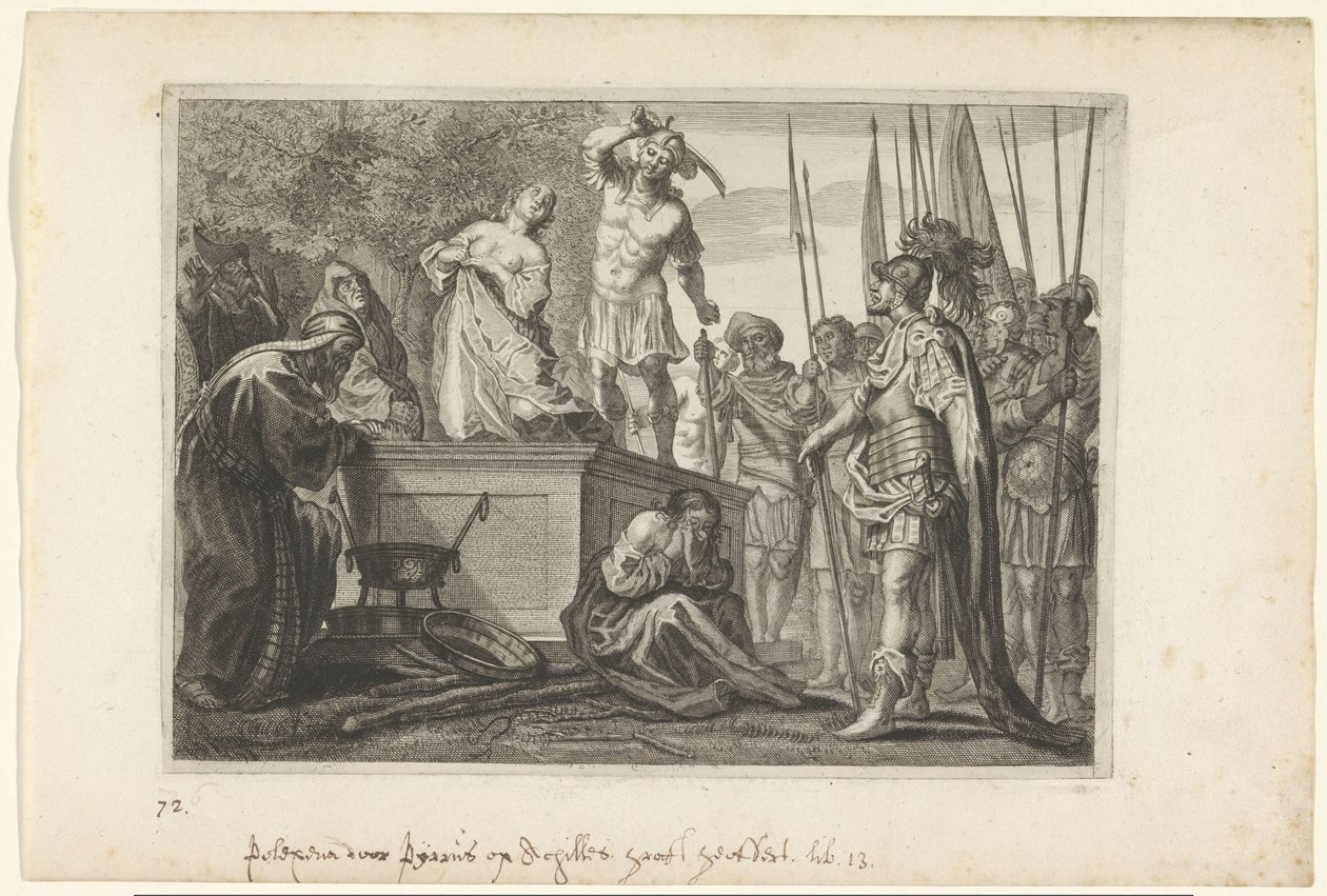 Tilbud av Polyxena Metamorfosen van Ovidius (serietittel) av Crispijn van de Passe (II)