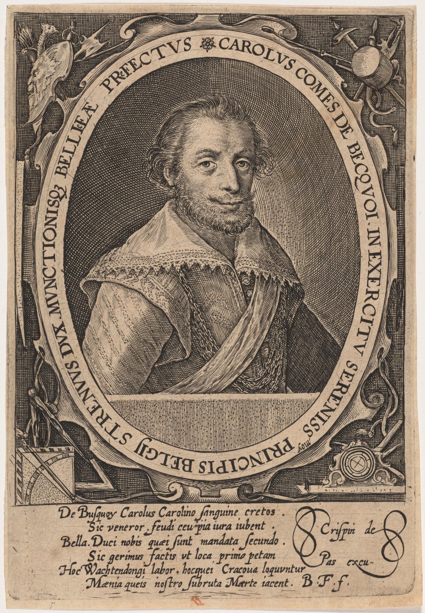Charles de Bucquoy av Crispijn van de Passe I