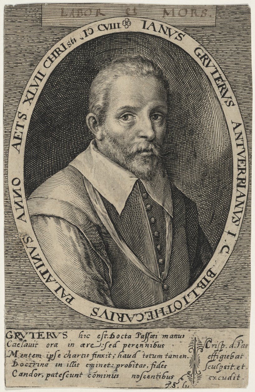 Jan Gruter av Crispijn van de Passe I