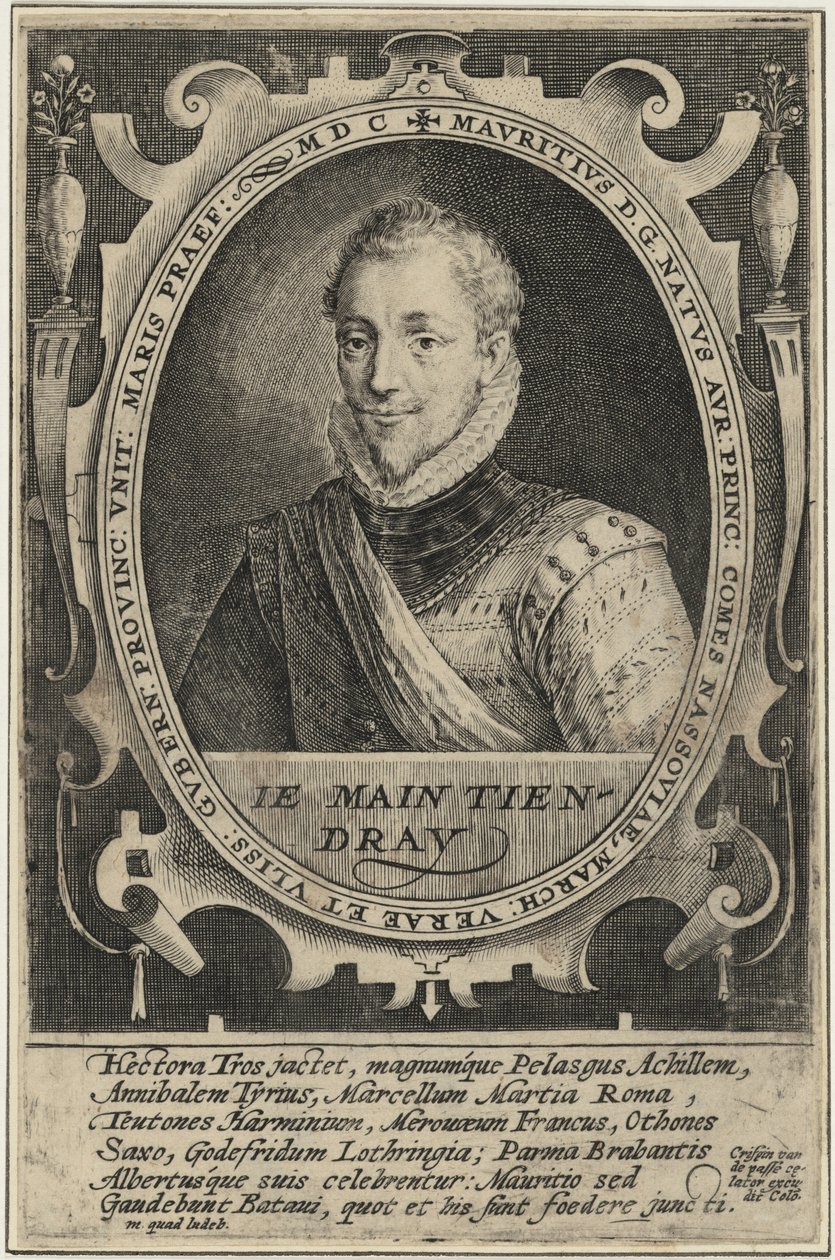 Maurits av Nassau, prins av Oranien av Crispijn van de Passe I
