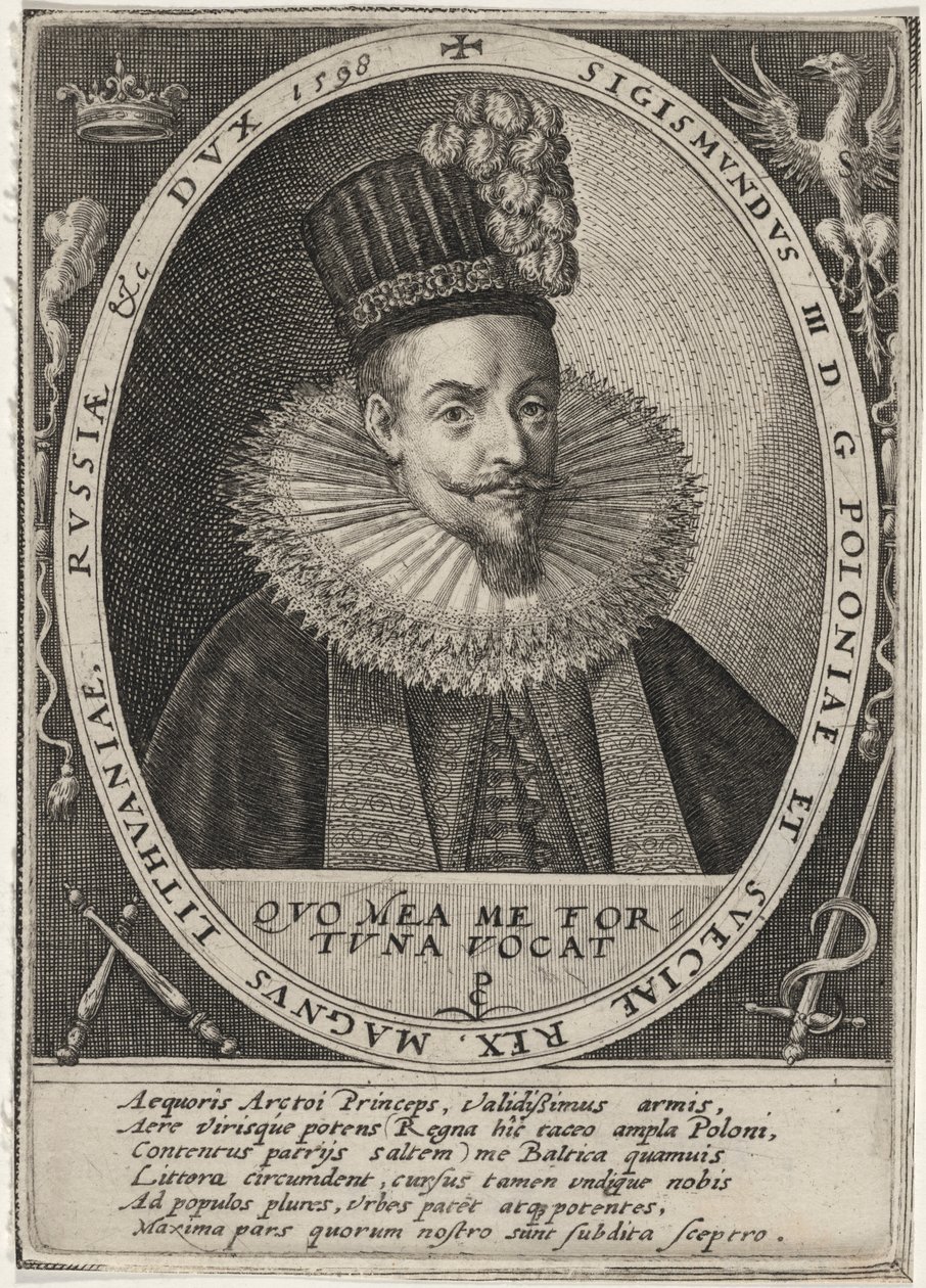 Sigismund III, konge av Polen av Crispijn van de Passe I