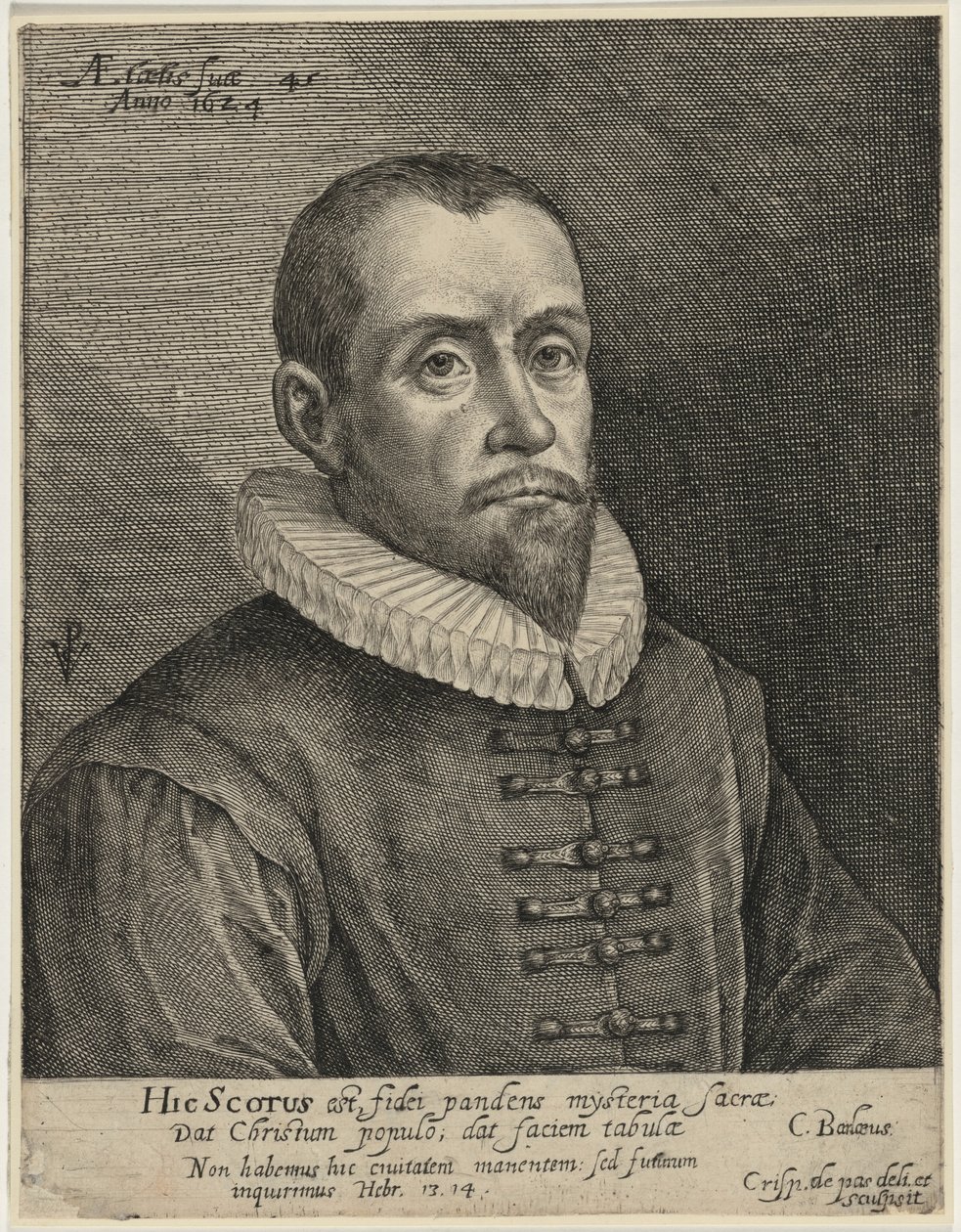 Thomas Scott av Crispijn van de Passe I