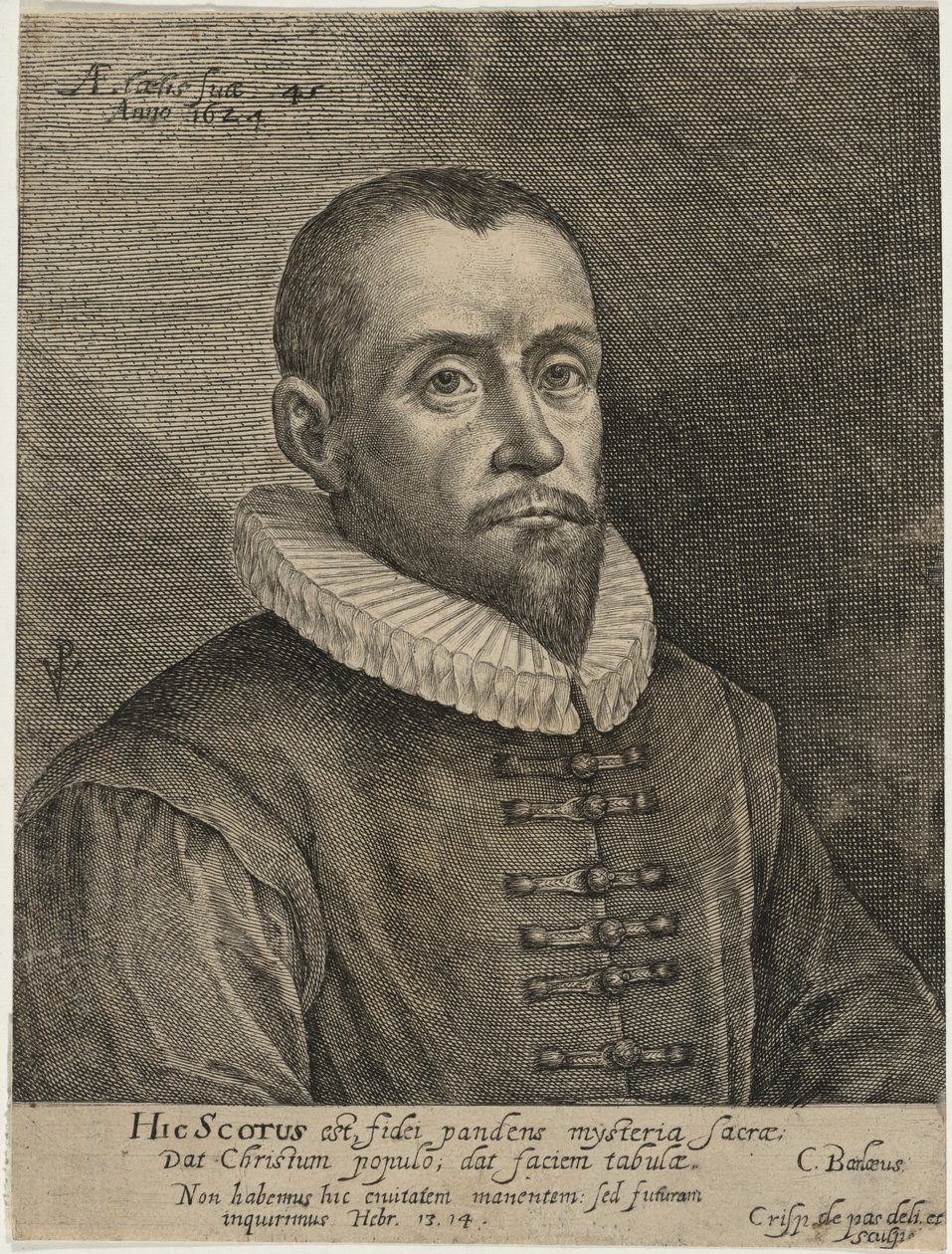 Thomas Scott av Crispijn van de Passe I
