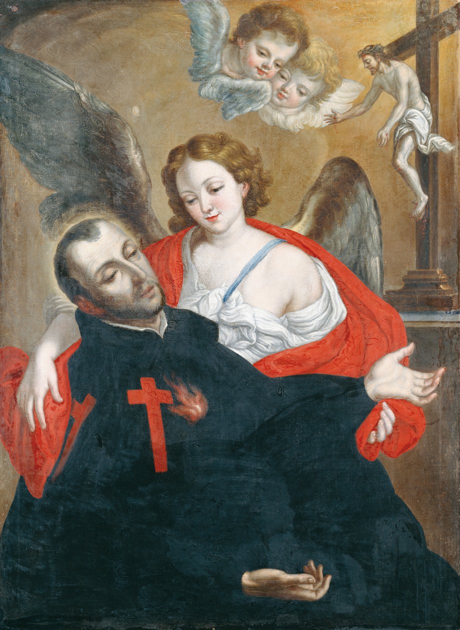 Ecstasy av Saint Camillus de Lellis av Cristóbal Lozano