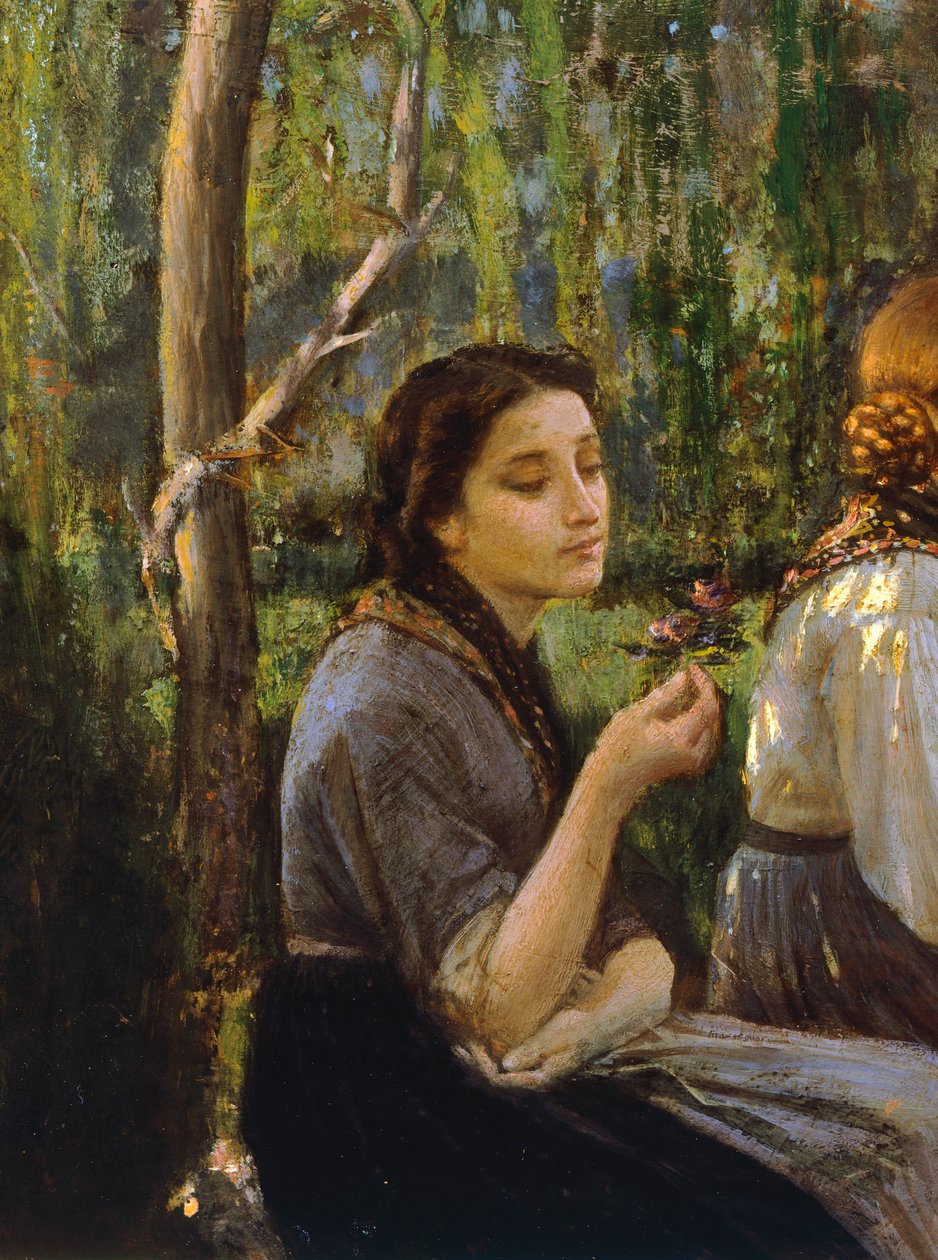 Confidences, av Cristiano Banti, detalj av Cristiano Banti
