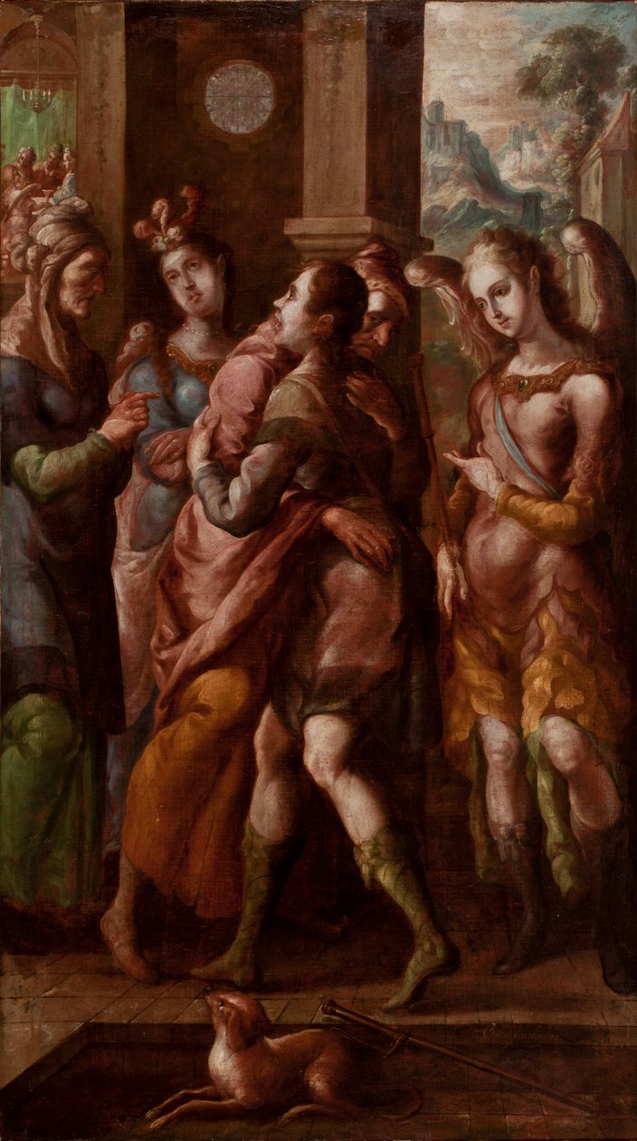 Tobias retur av Cristobal de Villalpando
