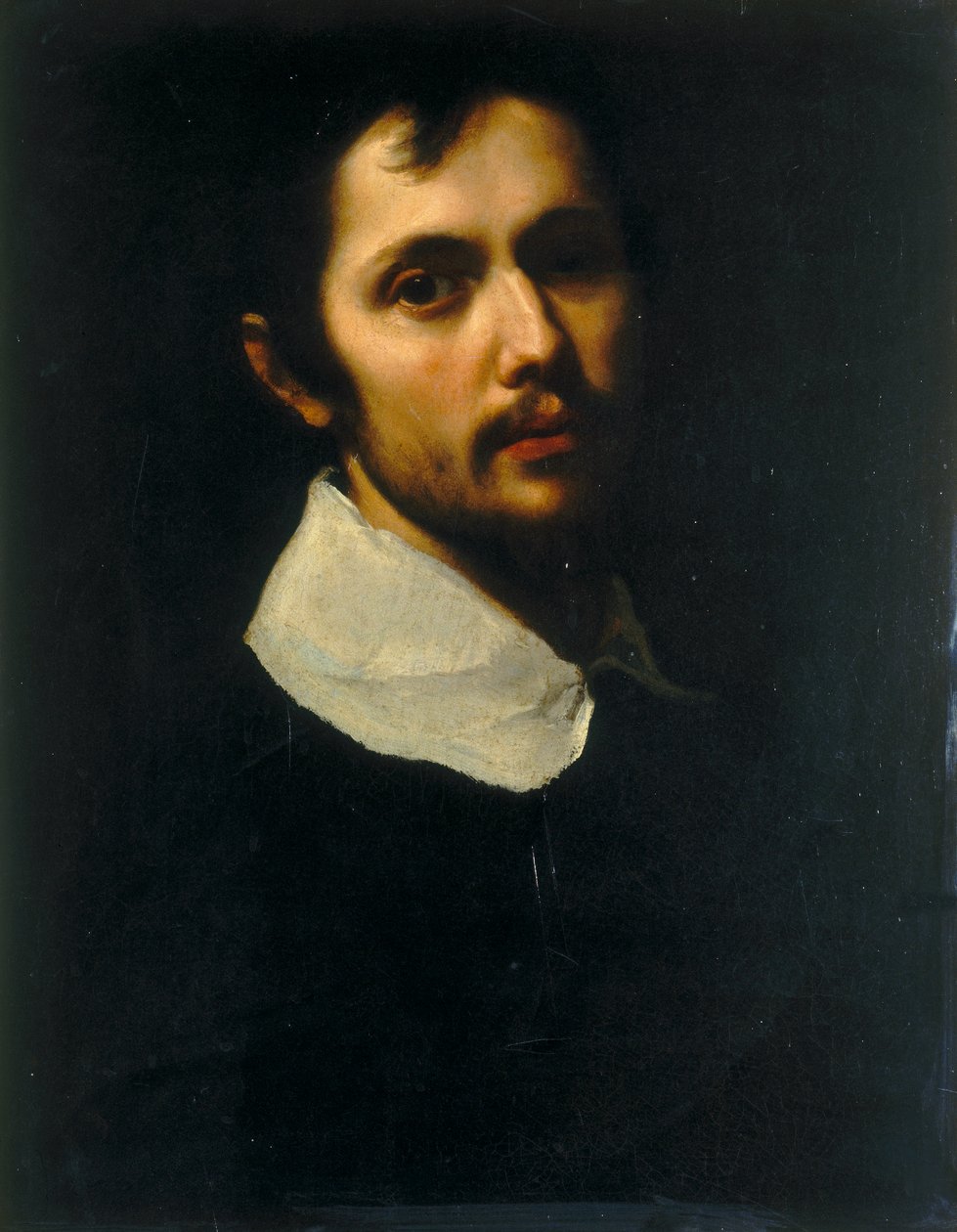 Mannsportrett av Cristofano Allori