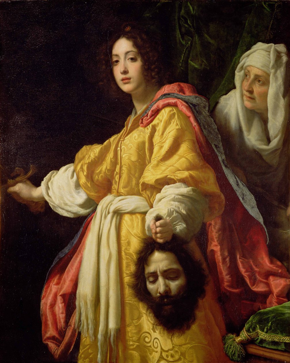 Judith med Hodet av Holofernes, ca. 1615 av Cristofano Allori