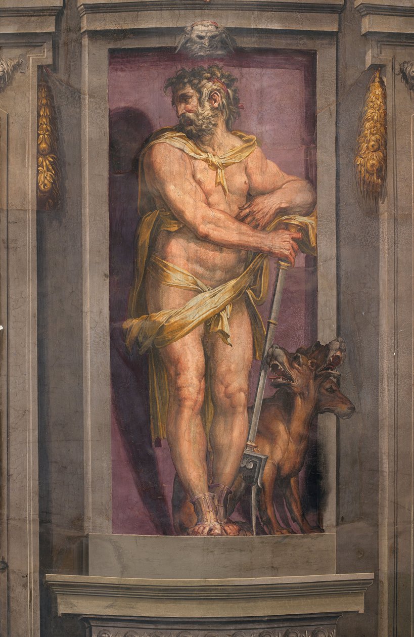 Pluto, 1556-1557 av Cristofano Gherardi