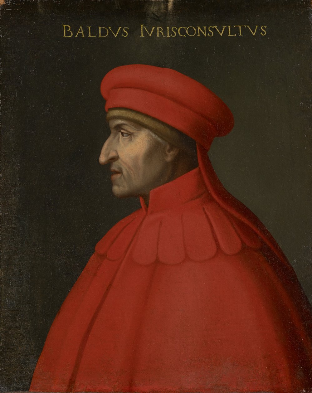 Portrett av Baldo degli Ubaldi, ca 1560 av Cristofano dell Altissimo