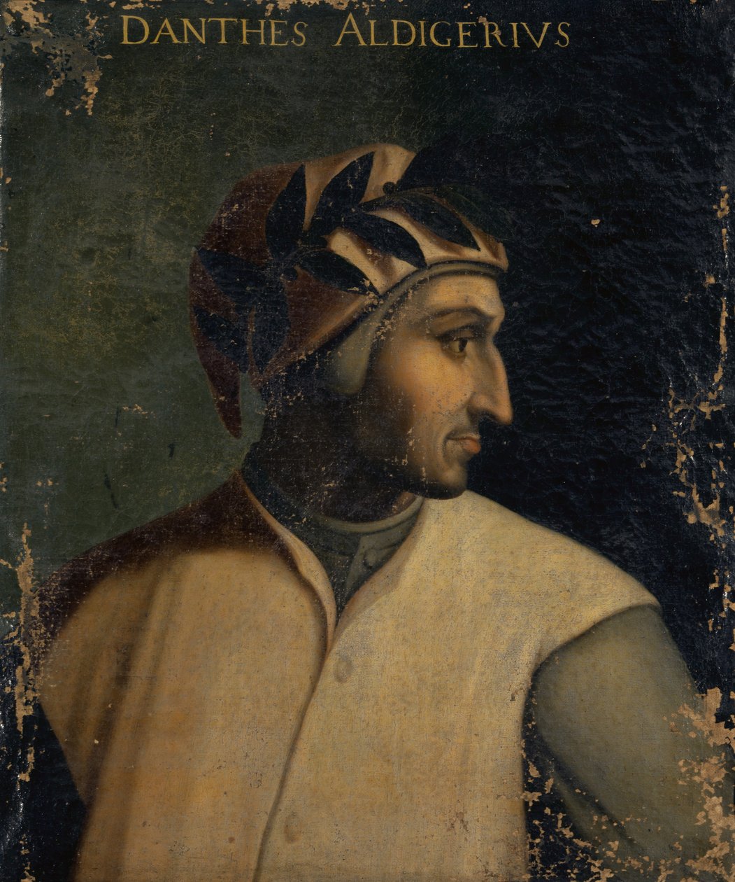 Portrett av Dante Alighieri, ca. 1560 av Cristofano dell Altissimo