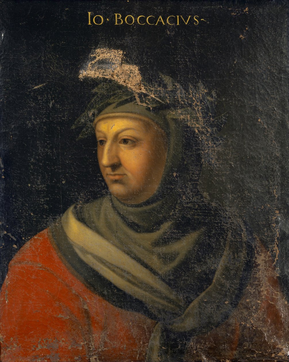 Portrett av Giovanni Boccaccio, ca. 1560 av Cristofano dell Altissimo
