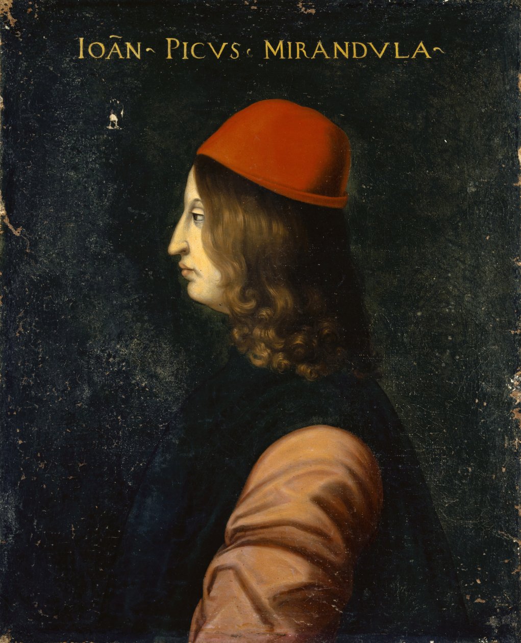 Portrett av Giovanni Pico della Mirandola, ca. 1560 av Cristofano dell Altissimo