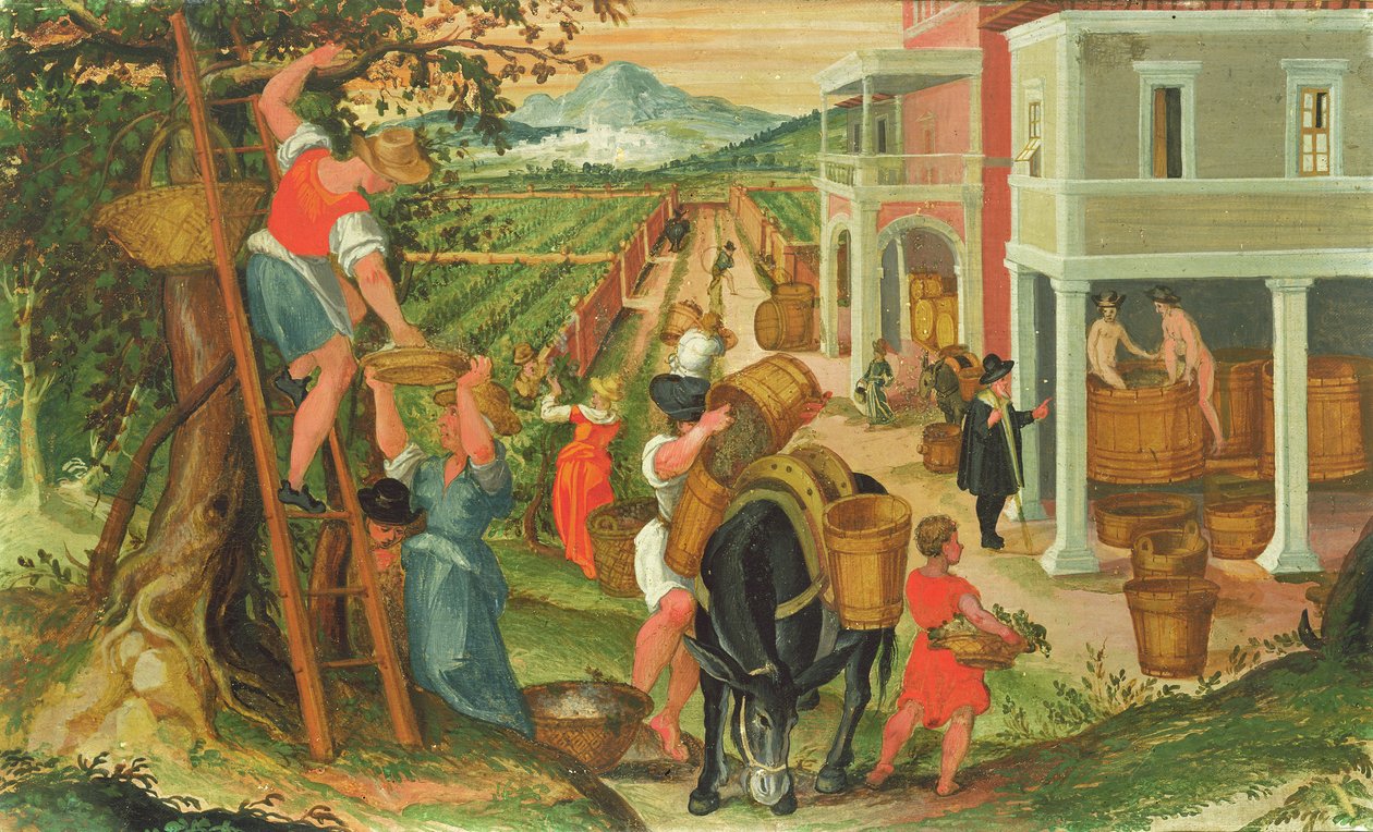 oktober av Cristoforo Rustici