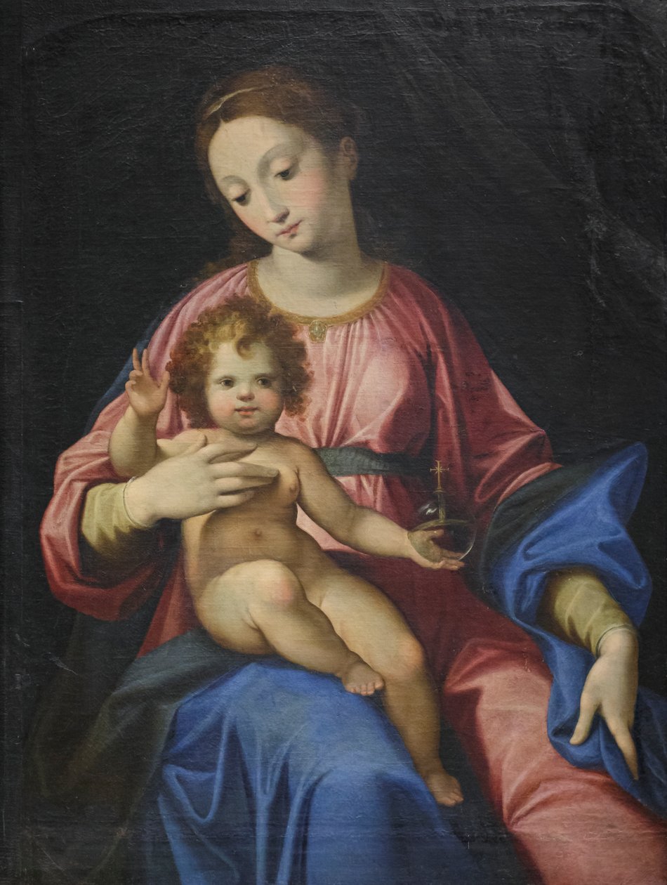 Madonna og barnet av Cristoforo Roncalli