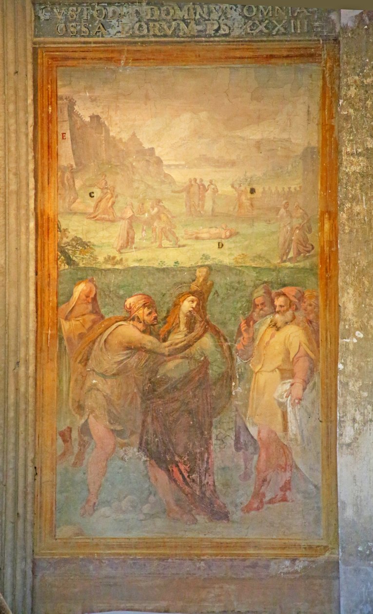 Martyrdøden til en kvinnelig helgen av Cristoforo and Tempesta, Antonio Roncalli
