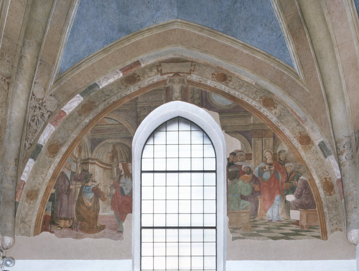 Scener fra livet til Saint Catherine, Cappella Bolla av Cristoforo de Mottis