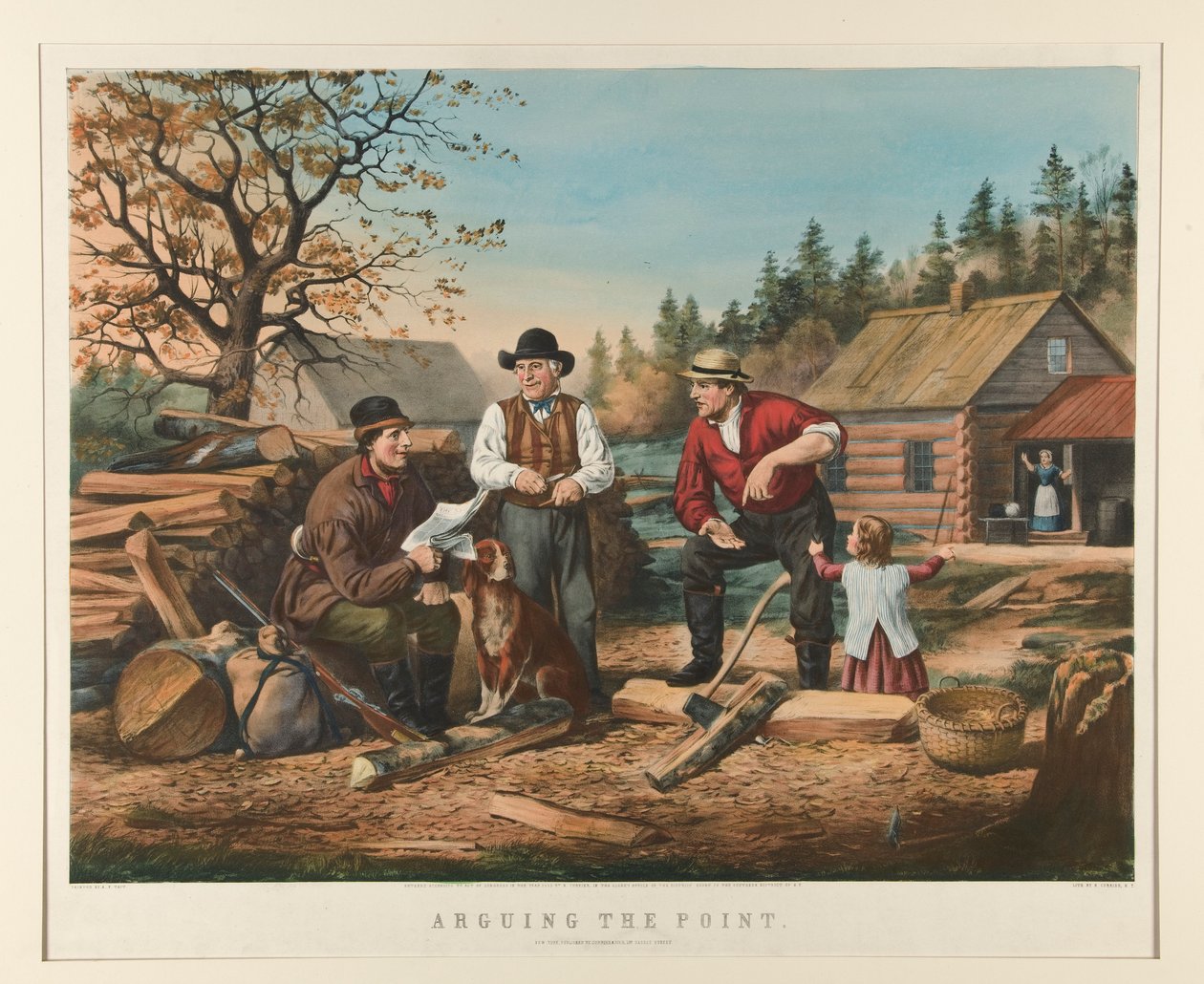 Argumenterer poenget av Currier and Ives