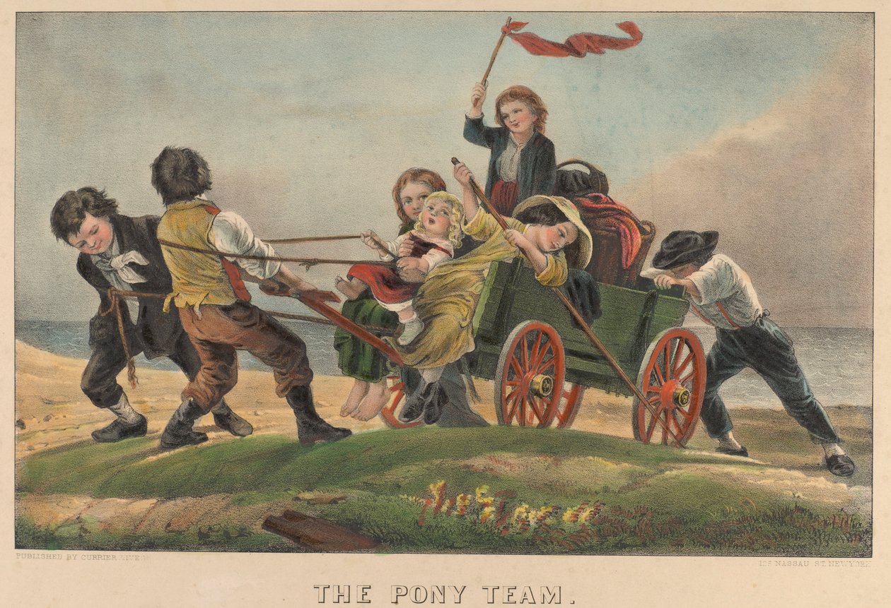 Ponnilaget av Currier and Ives