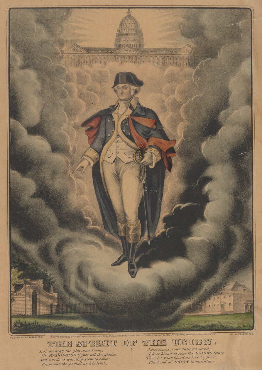 Unionens ånd av Currier and Ives