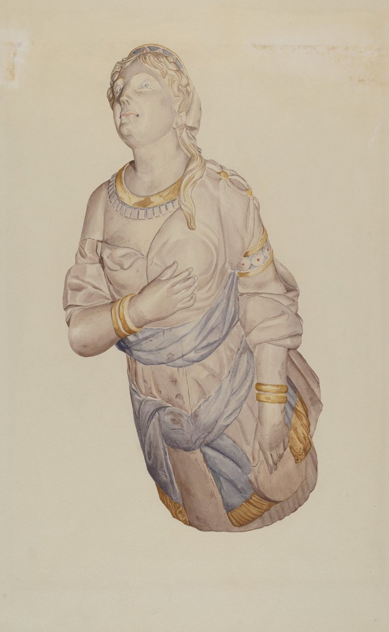 Galionsfigur fra "Kenilworth" av Curry M. Bartlett