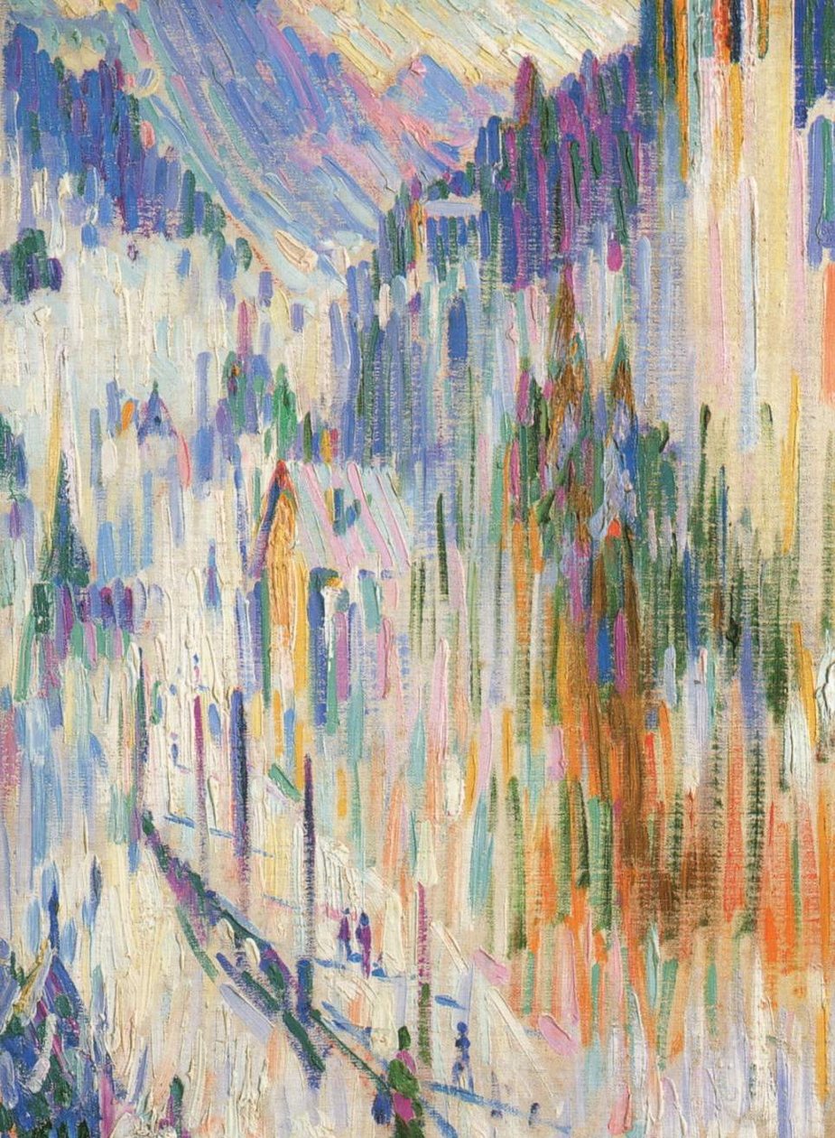 St. Moritz im Winter av Curt Herrmann