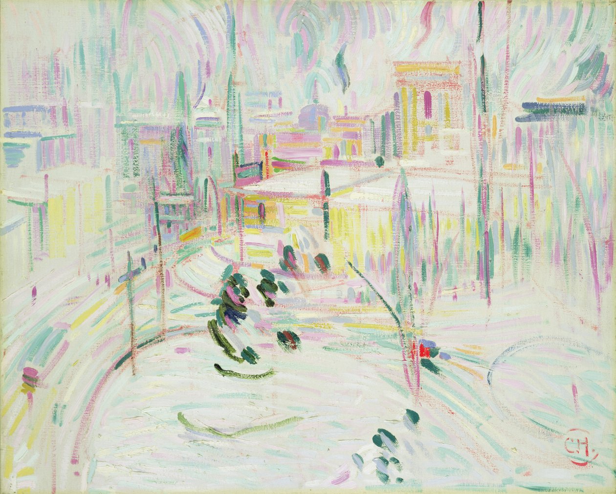 Berlin om vinteren, 1912-14 av Curt Herrmann