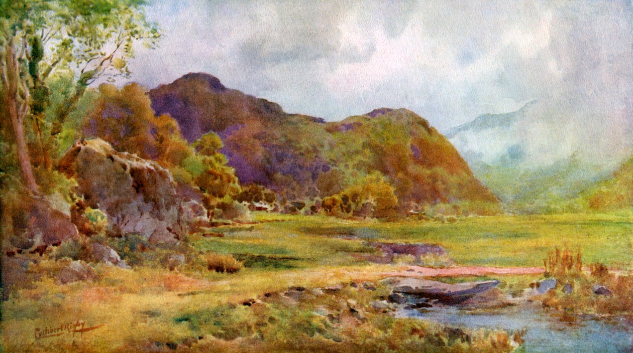 På myra nær Lodore, Cumberland, 1924-1926 av Cuthbert Rigby