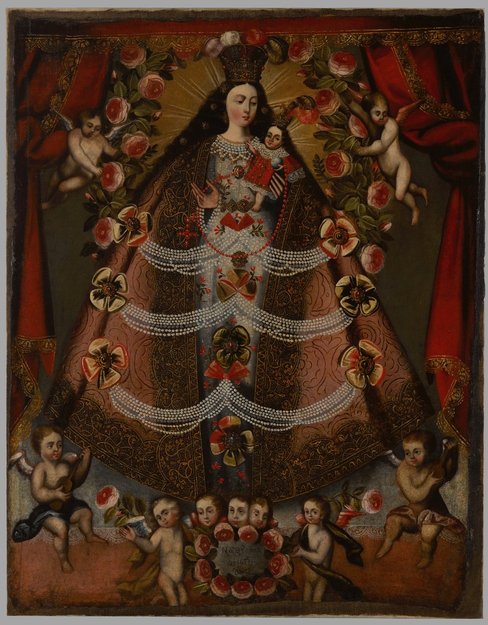 Vår Frue av Pomata, 1675 av Cuzco School
