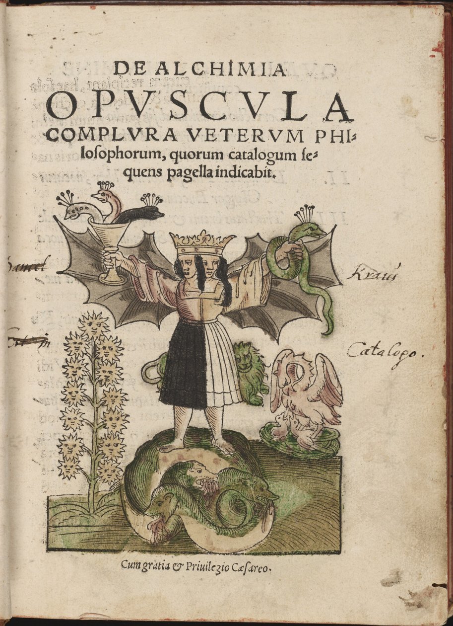 De Alchimia opvscvla complvra vetervm philosophorum, 1550 av Cyriacus Jacob