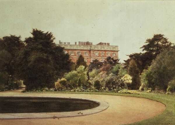 Garden, Hampton Court av Cyril Ward