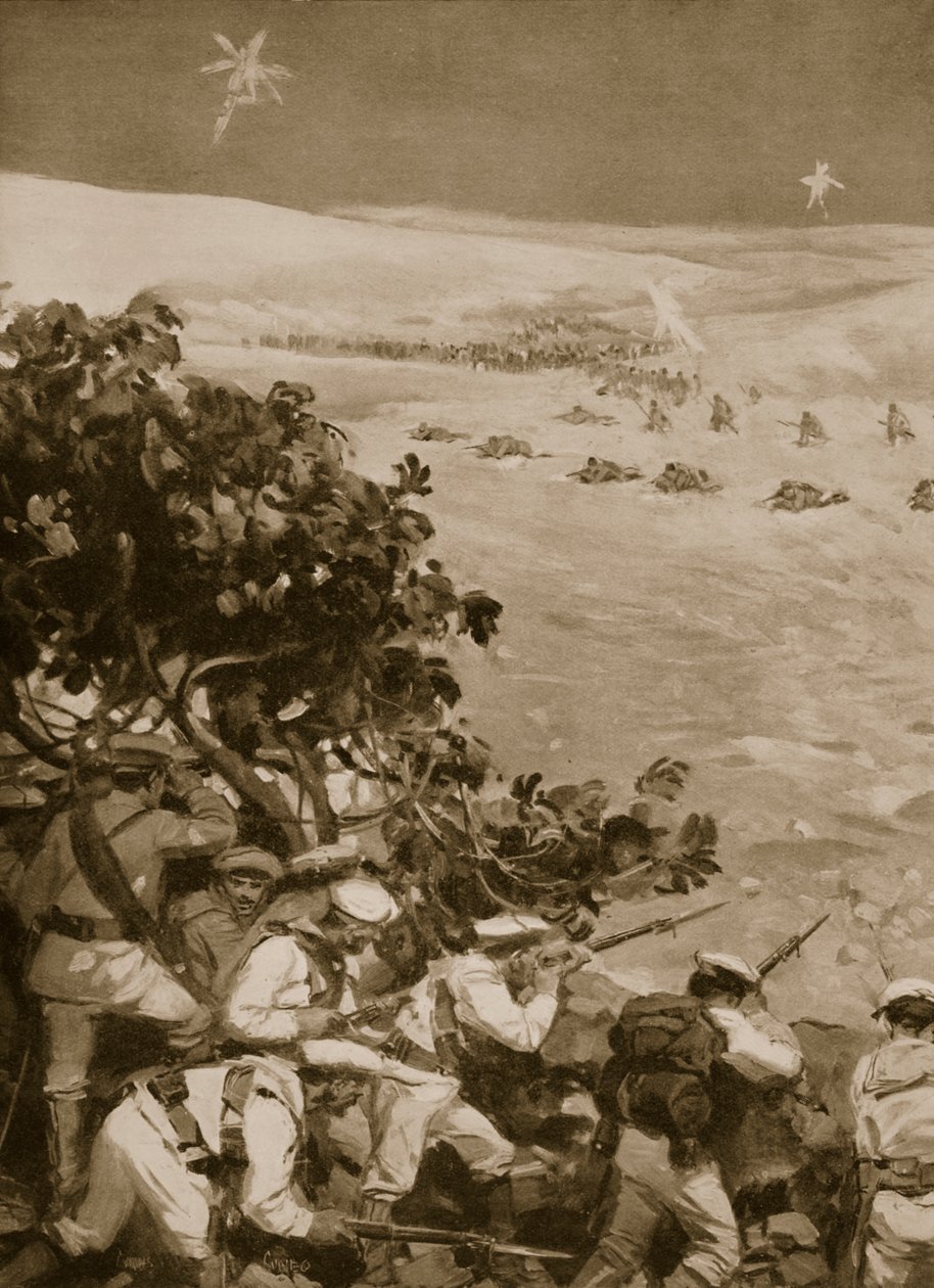Et møte mellom italienske og tyrkiske utposter: Turkisk-italiensk krig av Cyrus Cuneo