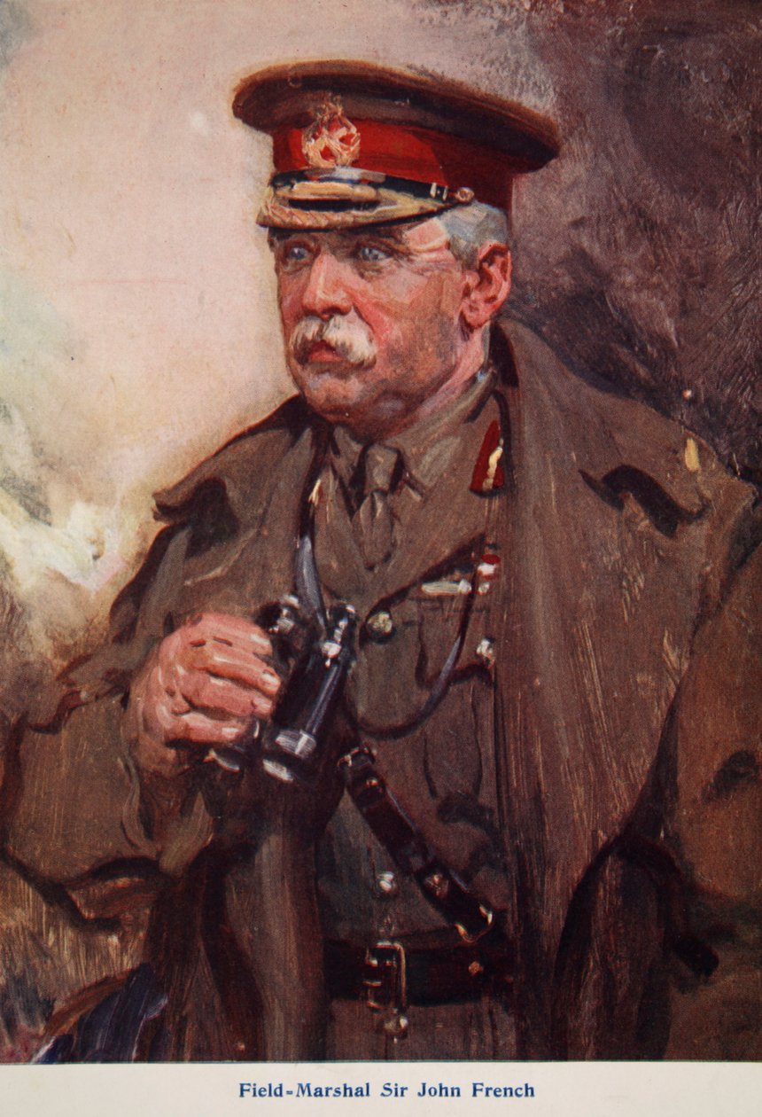 Feltmarskalk Sir John French, illustrasjon fra 